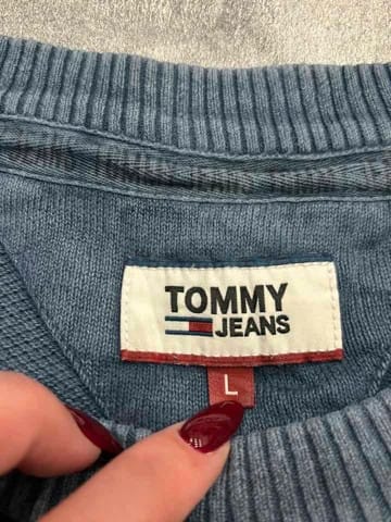đź›’Pull Tommy Jeans Bleu Taille Lđź›’