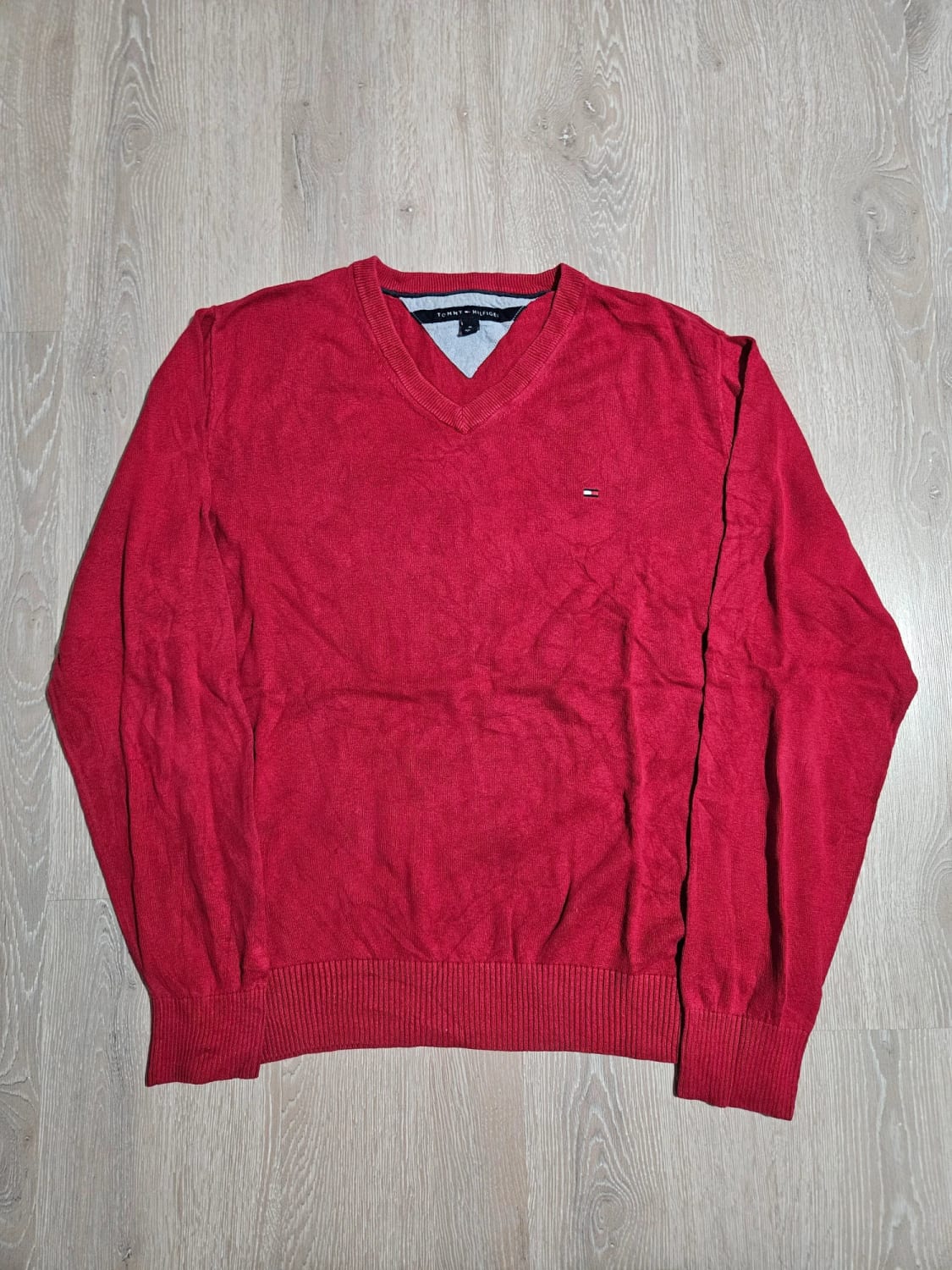đź›’Pull Tommy Hilfiger Rouge M đź›’