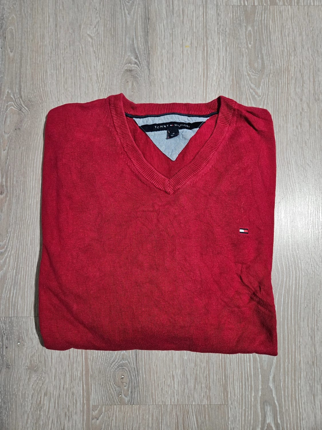 đź›’Pull Tommy Hilfiger Rouge M đź›’