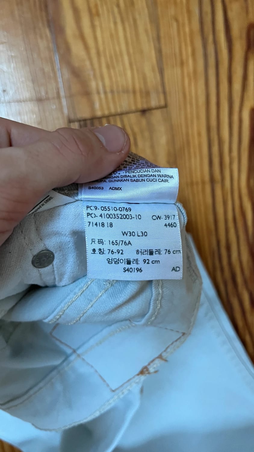 đź›’Jeans Levi's 510 W30 L30đź›’