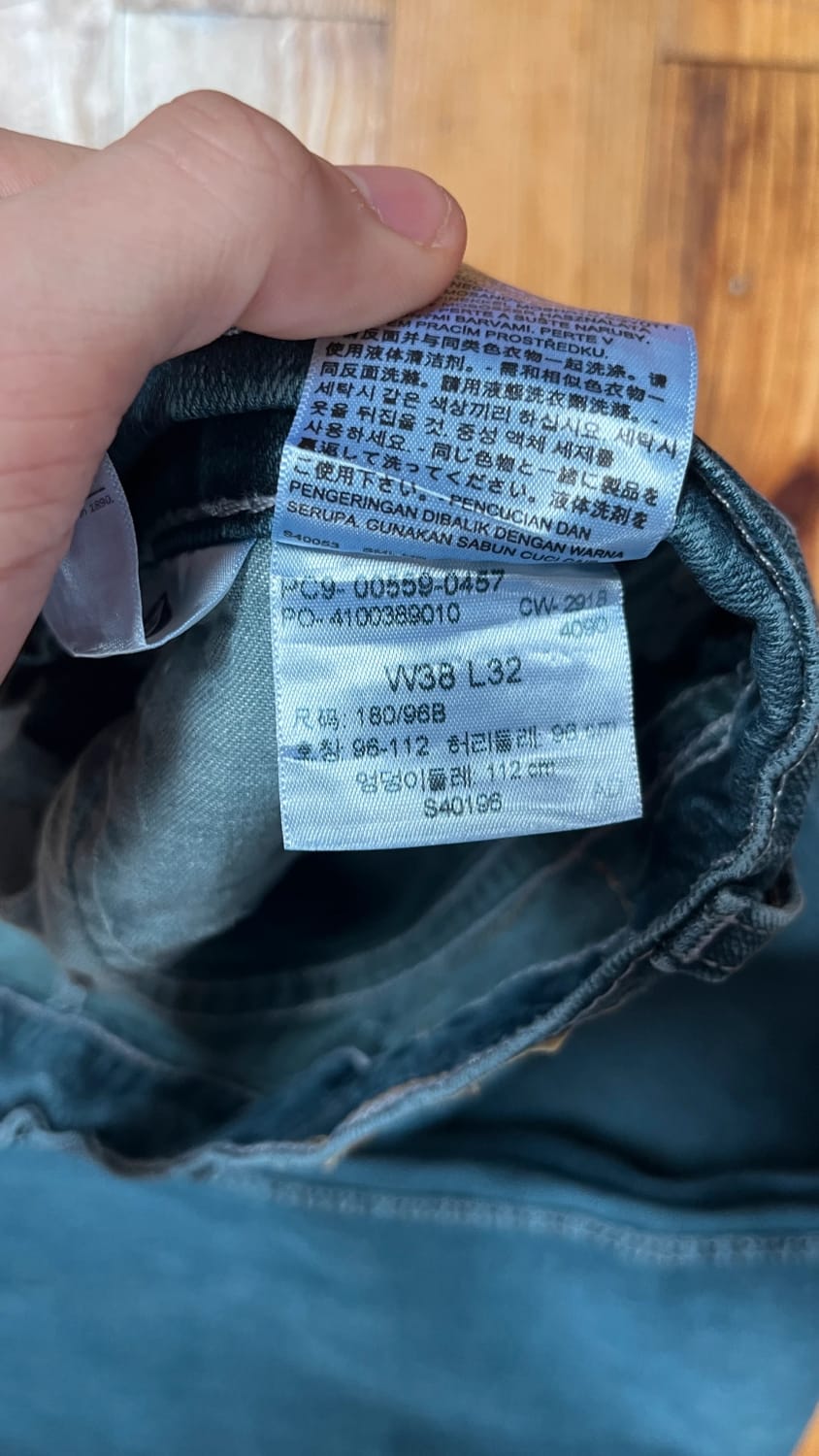 đź›’ Jeans Levi's 559 W38 L32 đź›’