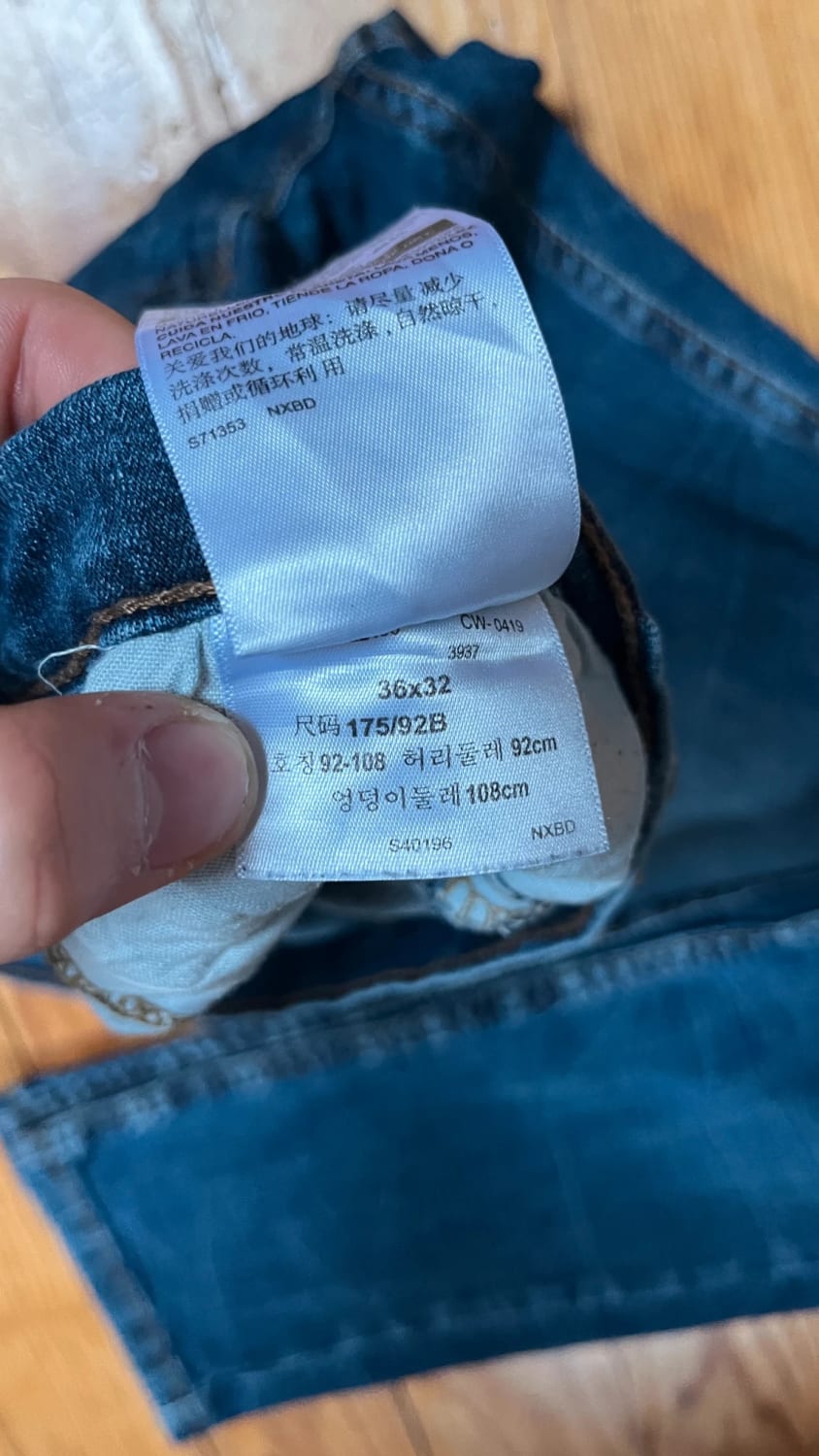 đź›’Jeans Levi's W36 L32đź›’