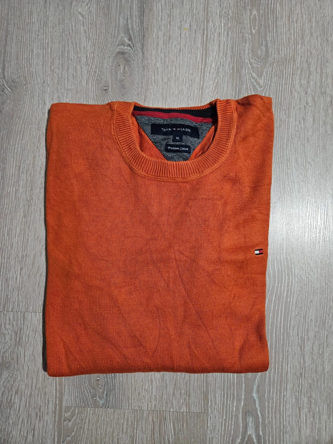 đź›’Pull Tommy Hilfiger XL Orange đź›’