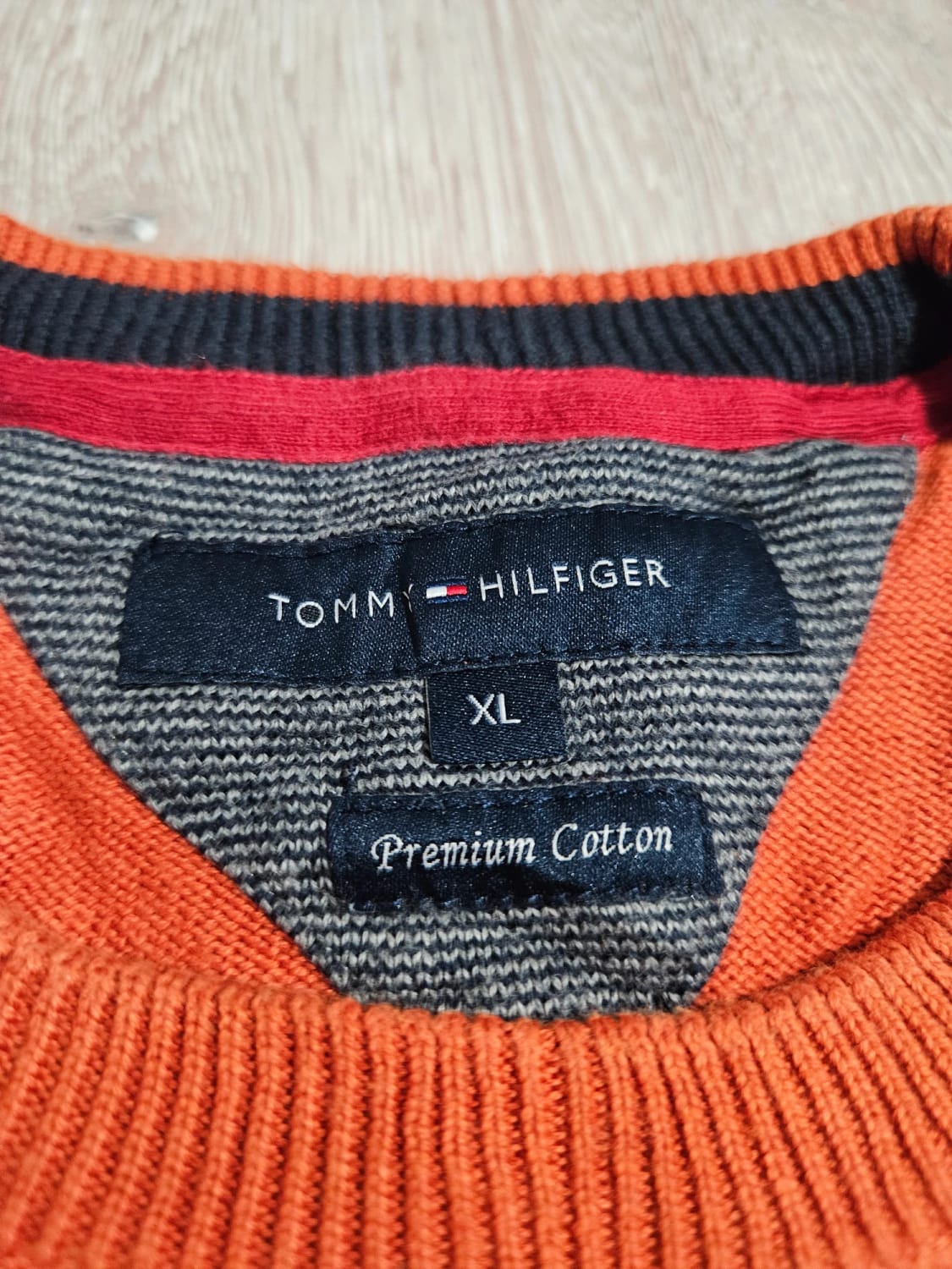 đź›’Pull Tommy Hilfiger XL Orange đź›’