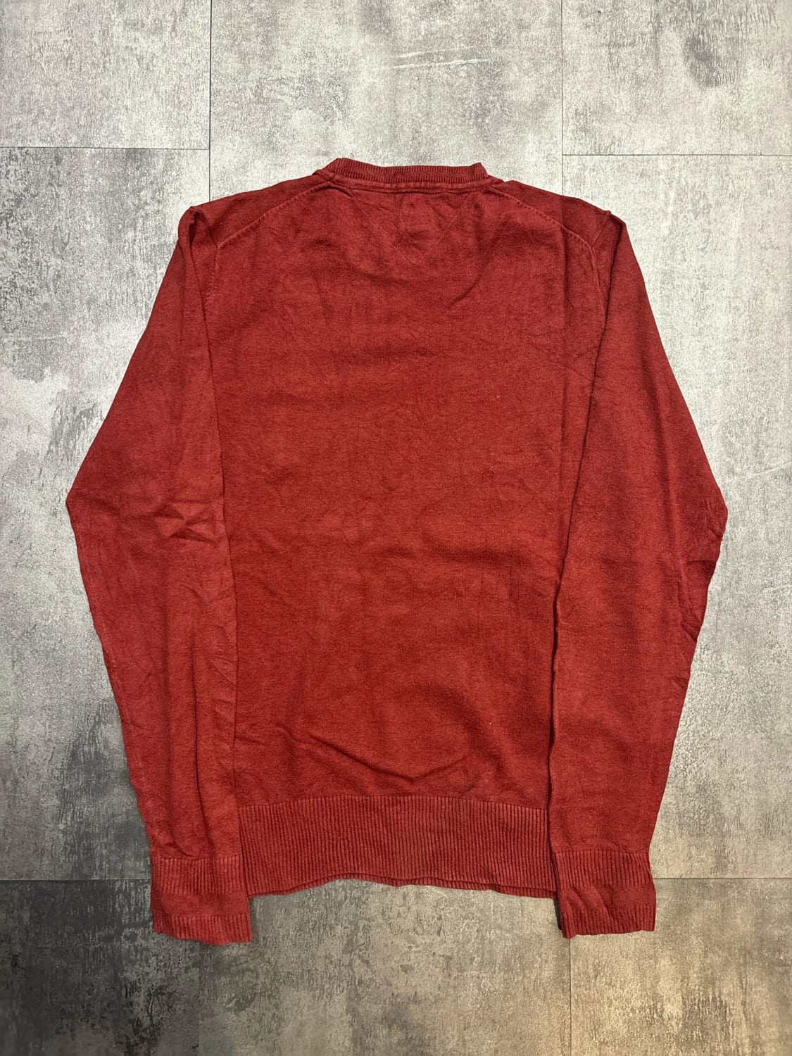 đź›’Pull Hilfiger Denim M Rouge đź›’