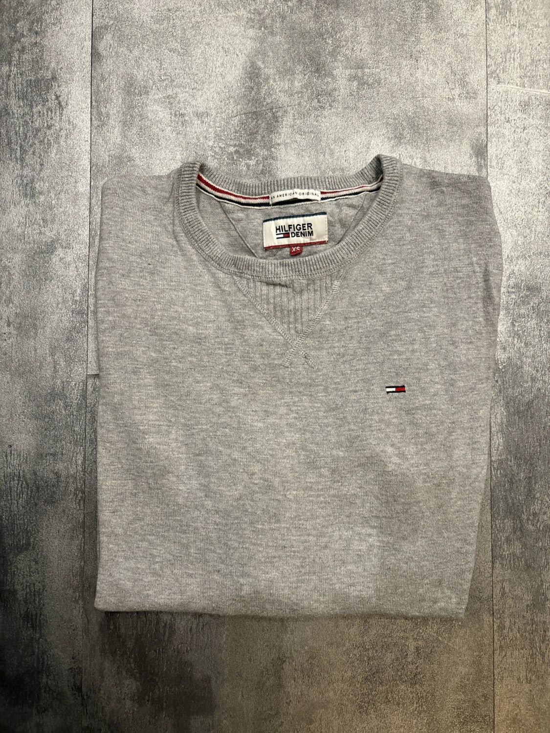 đź›’Pull Hilfiger Denim XS Grisđź›’