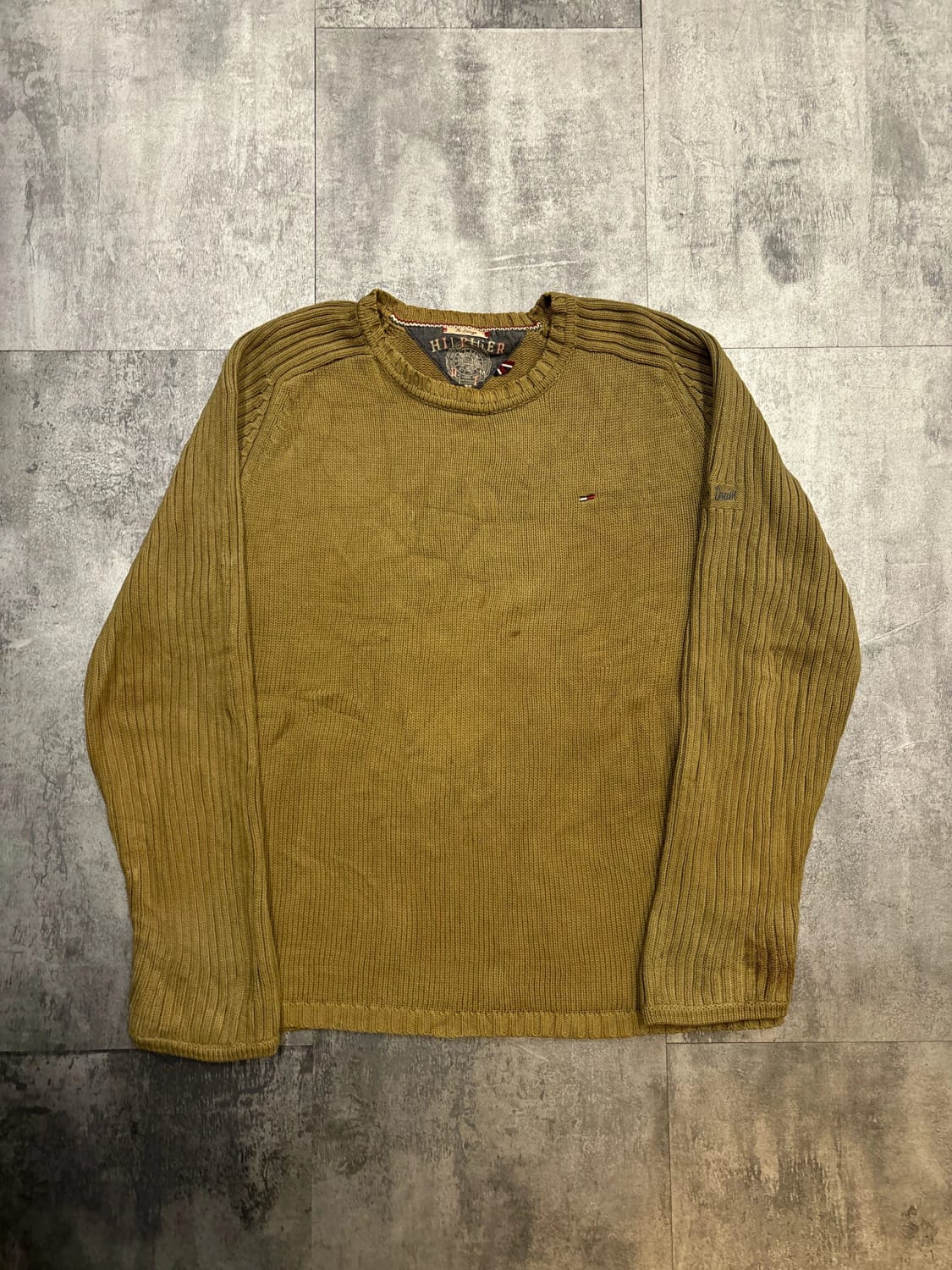 đź›’Pull Hilfiger Denim XL Kakiđź›’