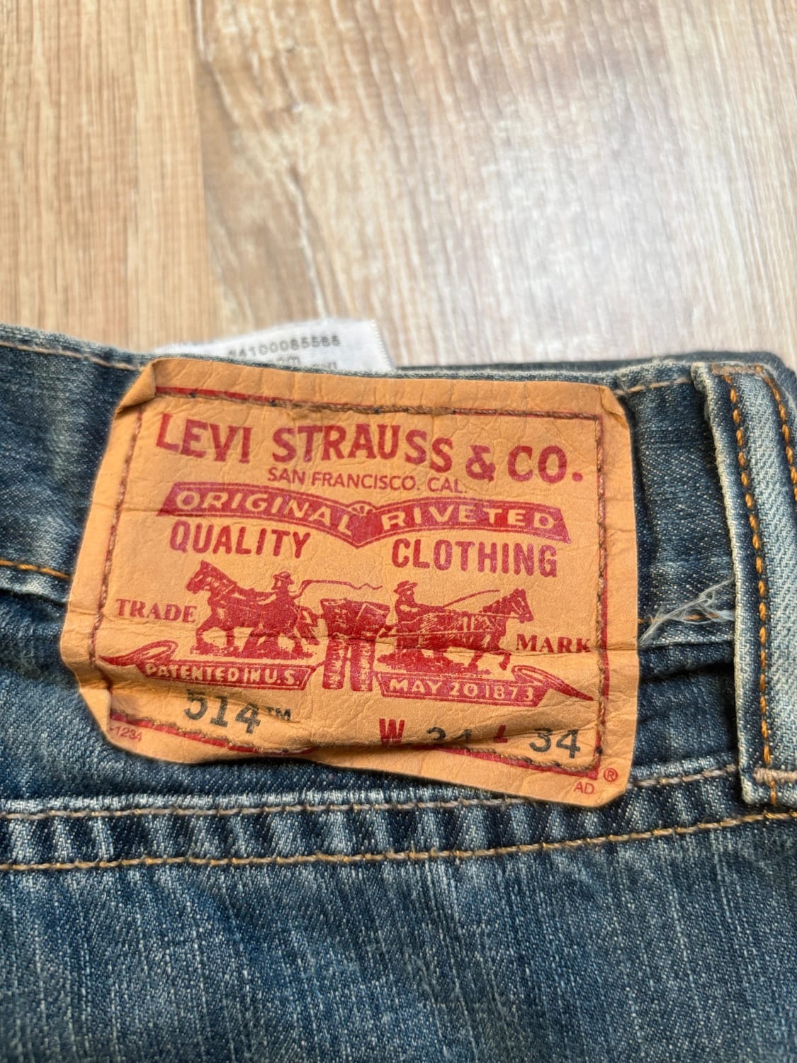 đź›’ Jeans Levi's 514 W34 L34 đź›’