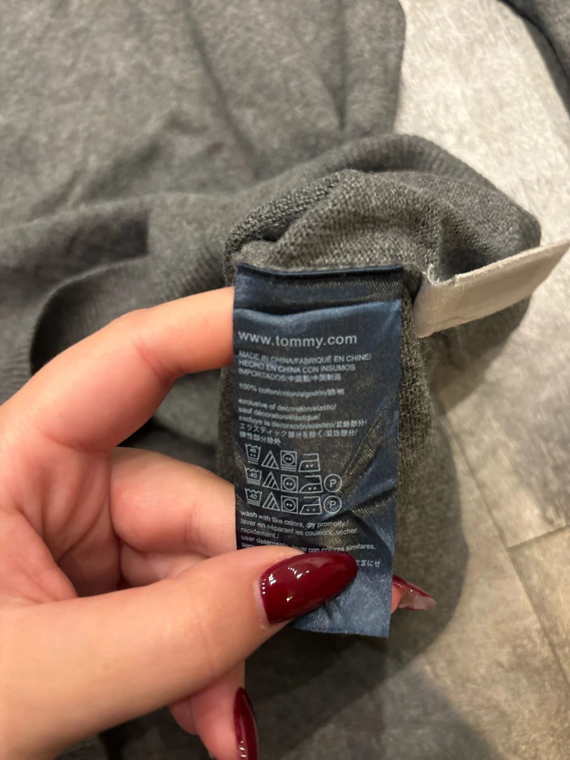 đź›’Pull Tommy Hilfiger XS Grisđź›’