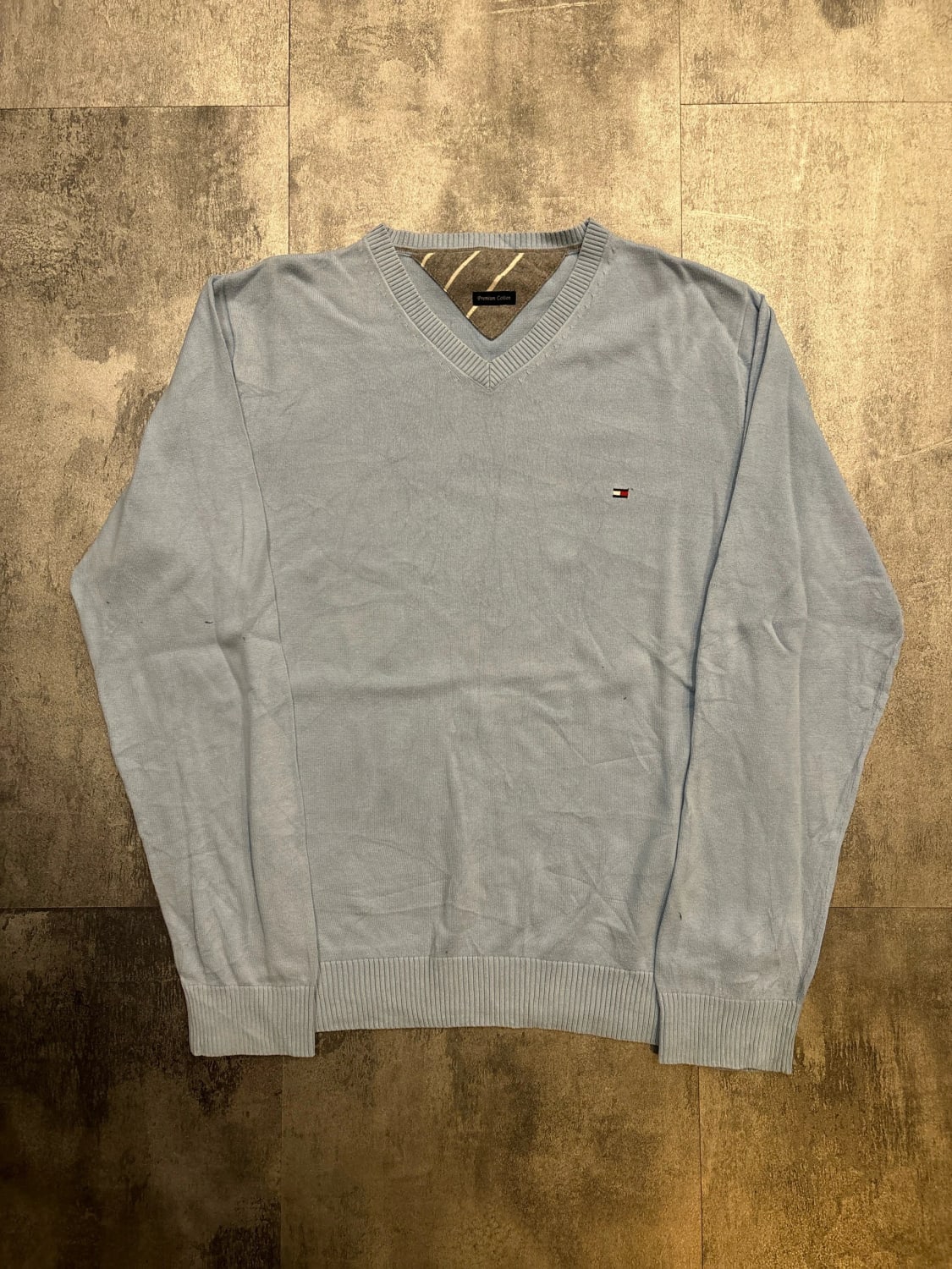 đź›’Pull Tommy Hilfiger Bleu Ciel Lđź›’