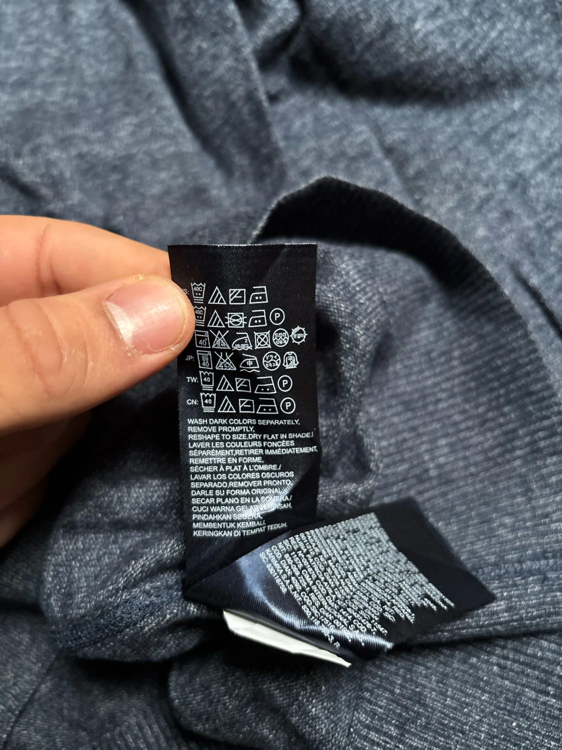 đź›’Pull Tommy Hilfiger XL Gris anthracite đź›’