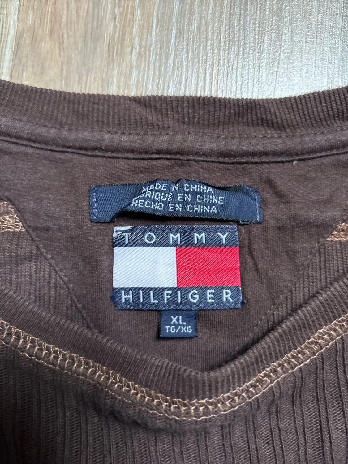 đź›’Pull Tommy Hilfiger XL Marronđź›’