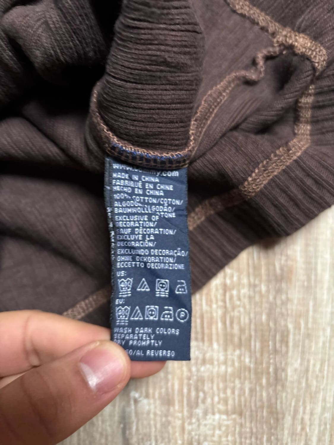 đź›’Pull Tommy Hilfiger XL Marronđź›’