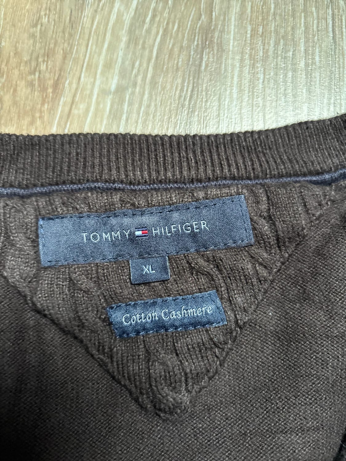 đź›’Pull Tommy Hilfiger XL Marron đź›’