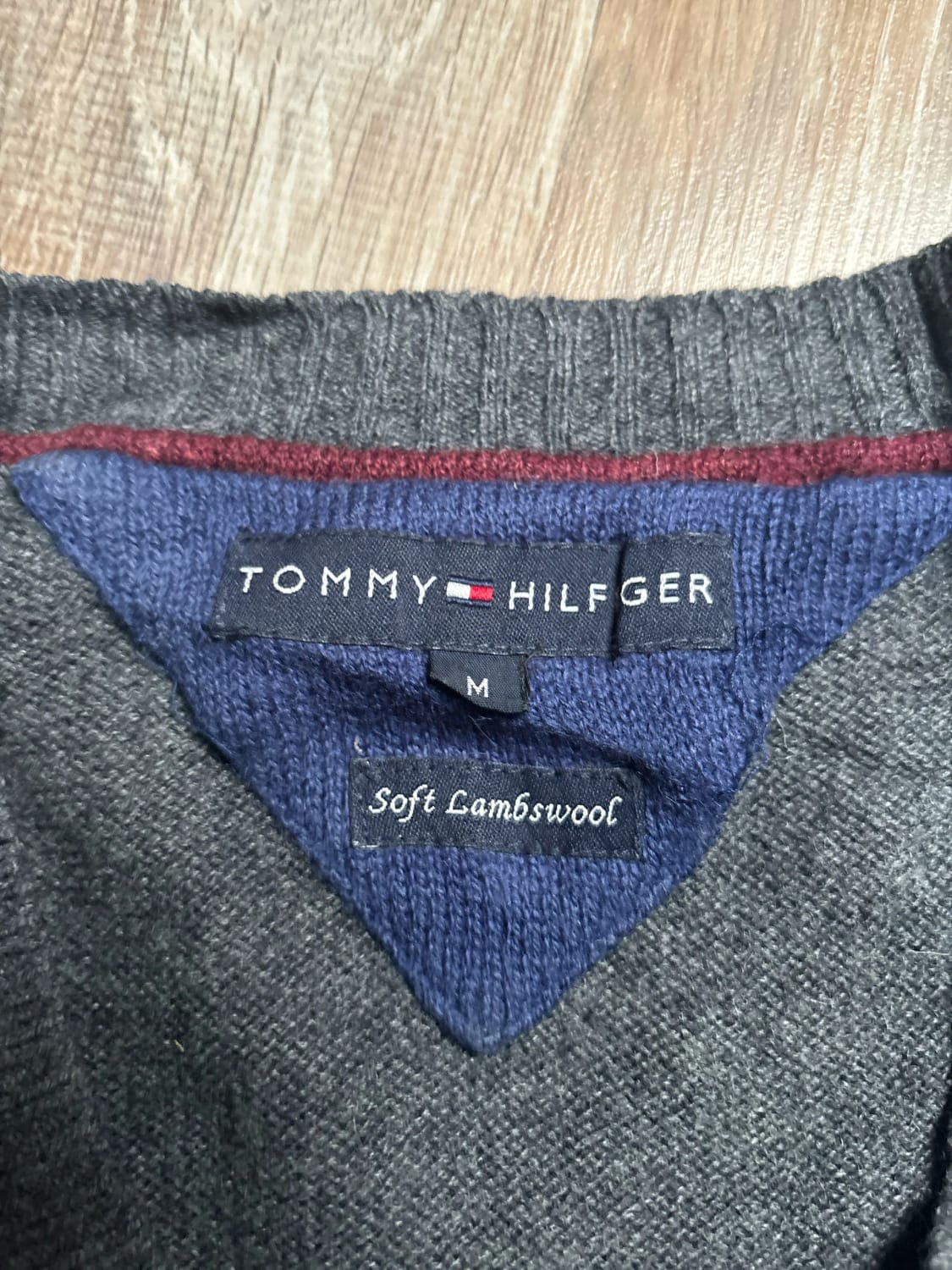 🛒Pull Tommy Hilfiger M Gris Chiné 🛒