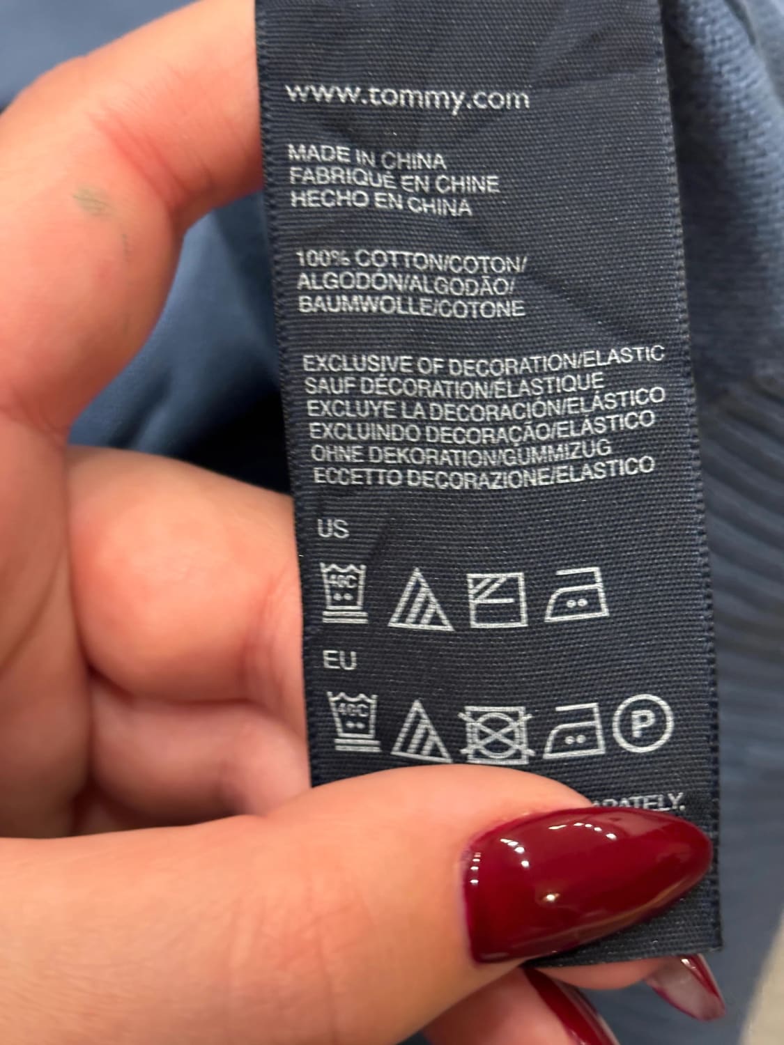 đź›’Pull Tommy Hilfiger S Bleu Marine đź›’