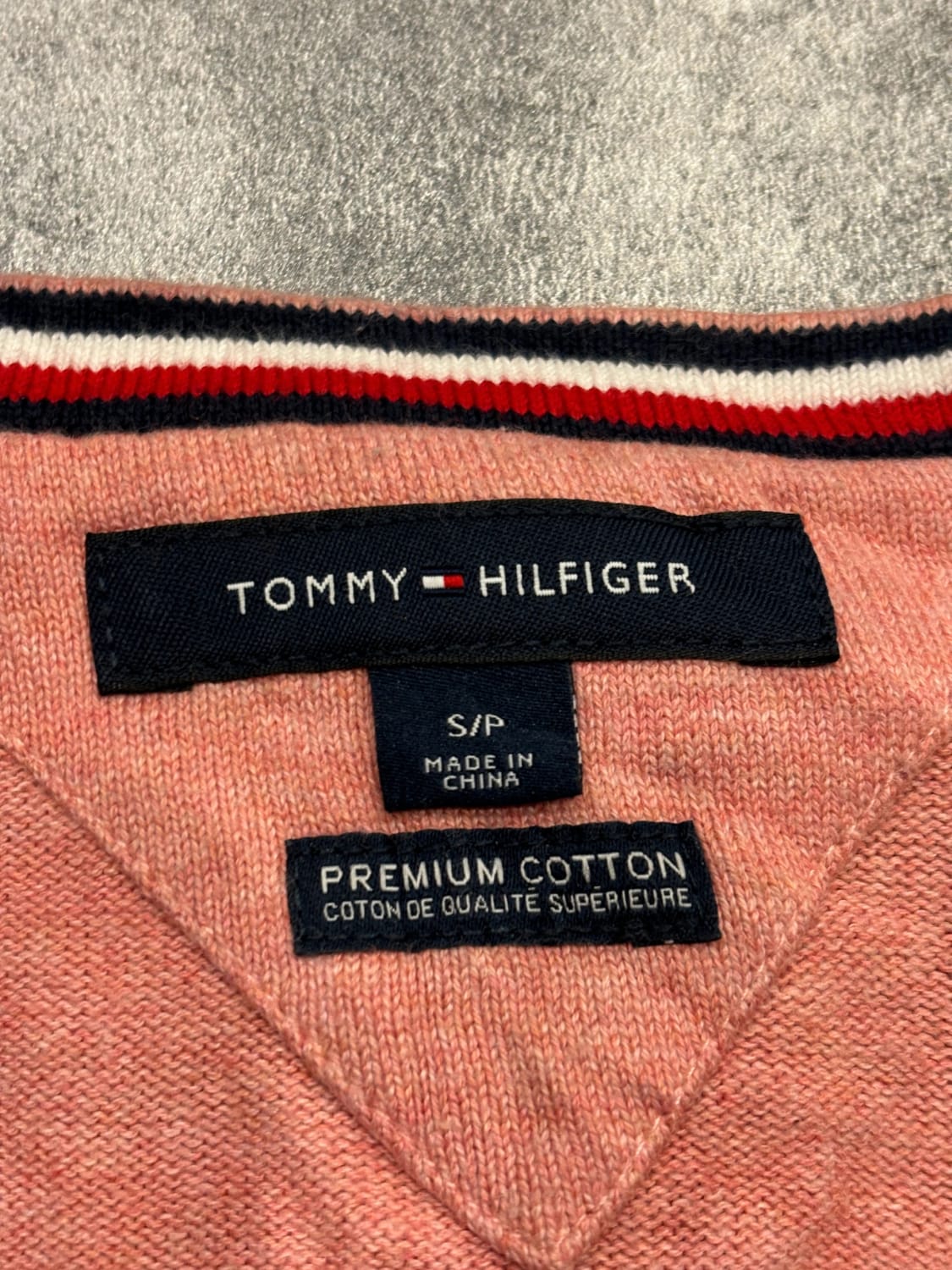 đź›’Pull Tommy Hilfiger S Rose saumonđź›’