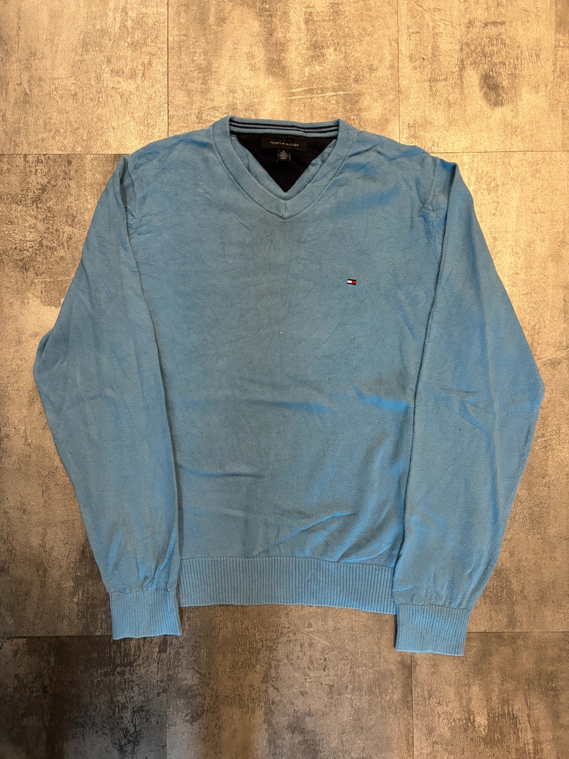 đź›’Pull Tommy Hilfiger Bleu Ciel Taille Mđź›’