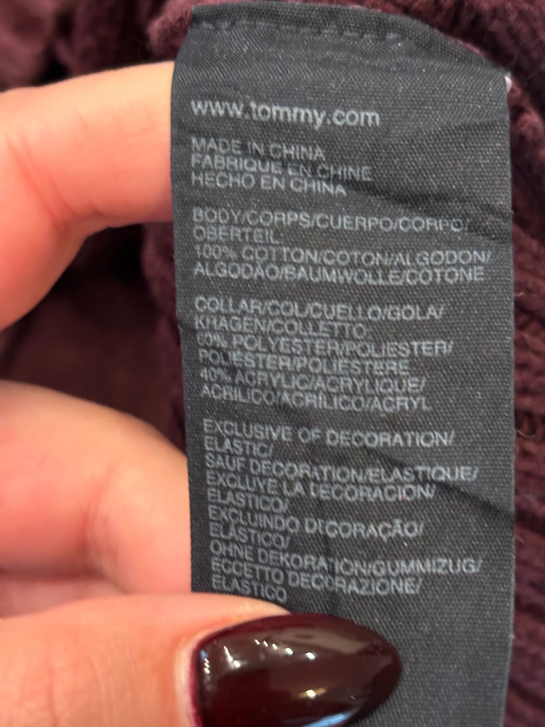 đź›’Pull Tommy Hilfiger Taille M đź›’