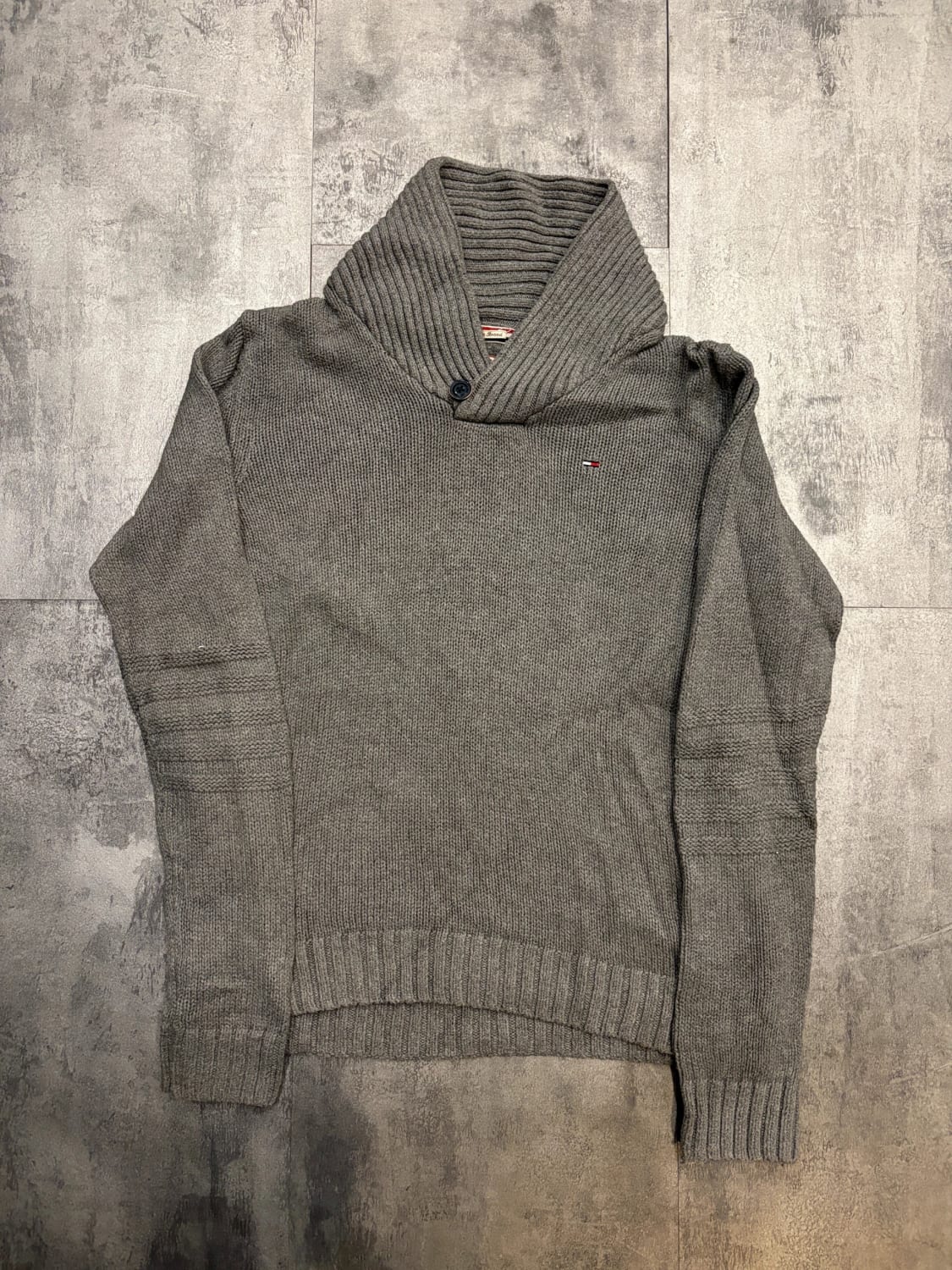đź›’Pull Hilfiger Denim M Grisđź›’
