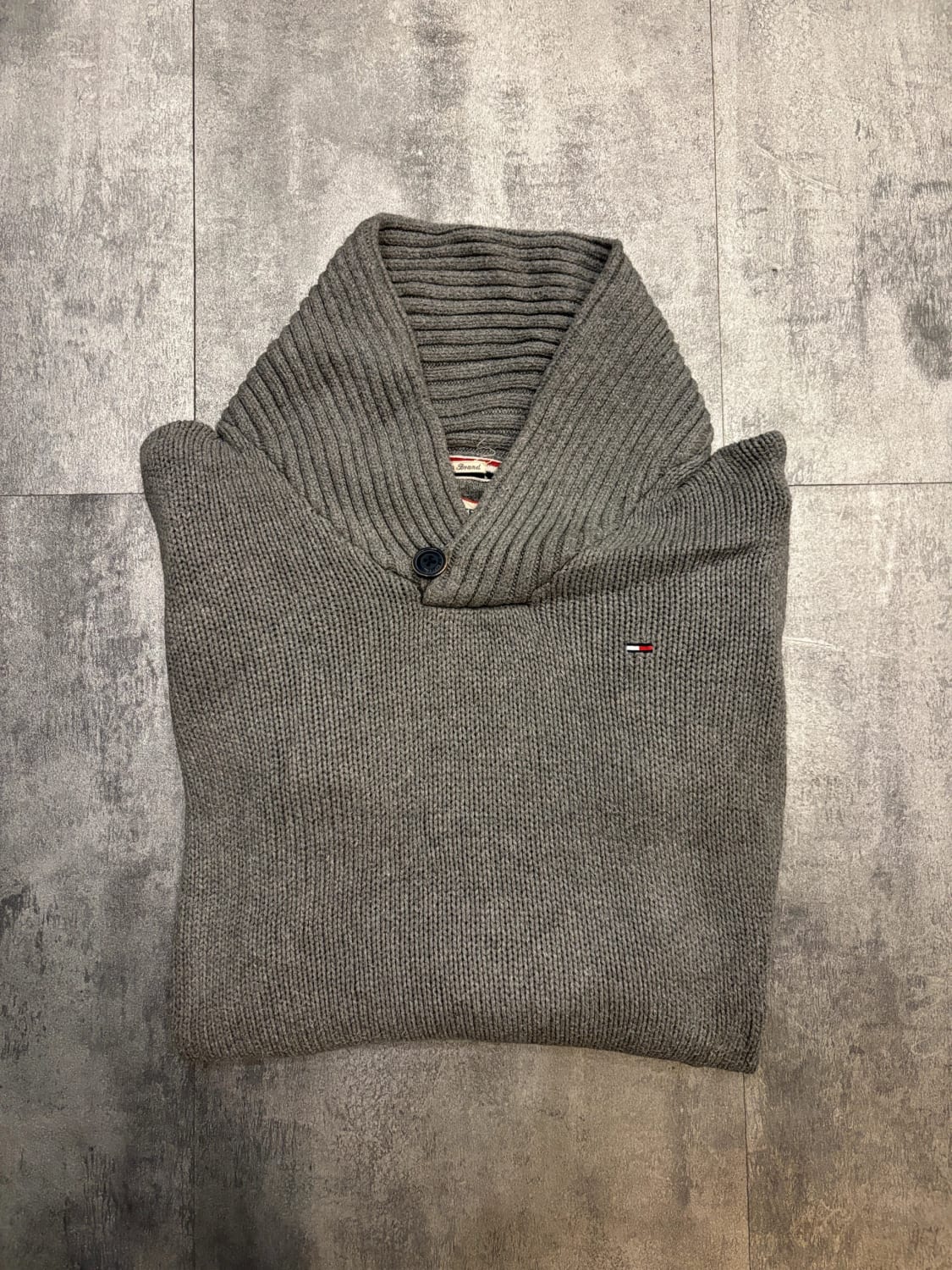 đź›’Pull Hilfiger Denim M Grisđź›’