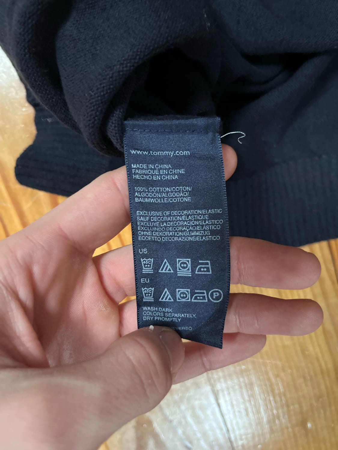đź›’ Gilet sans manches Tommy Hilfiger L Noir đź›’