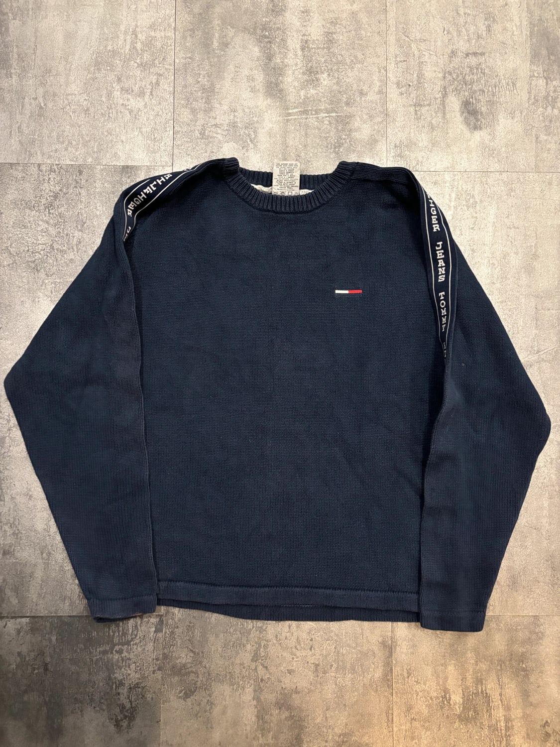 đź›’Pull Vintage Bleu Marine Taille L đź›’