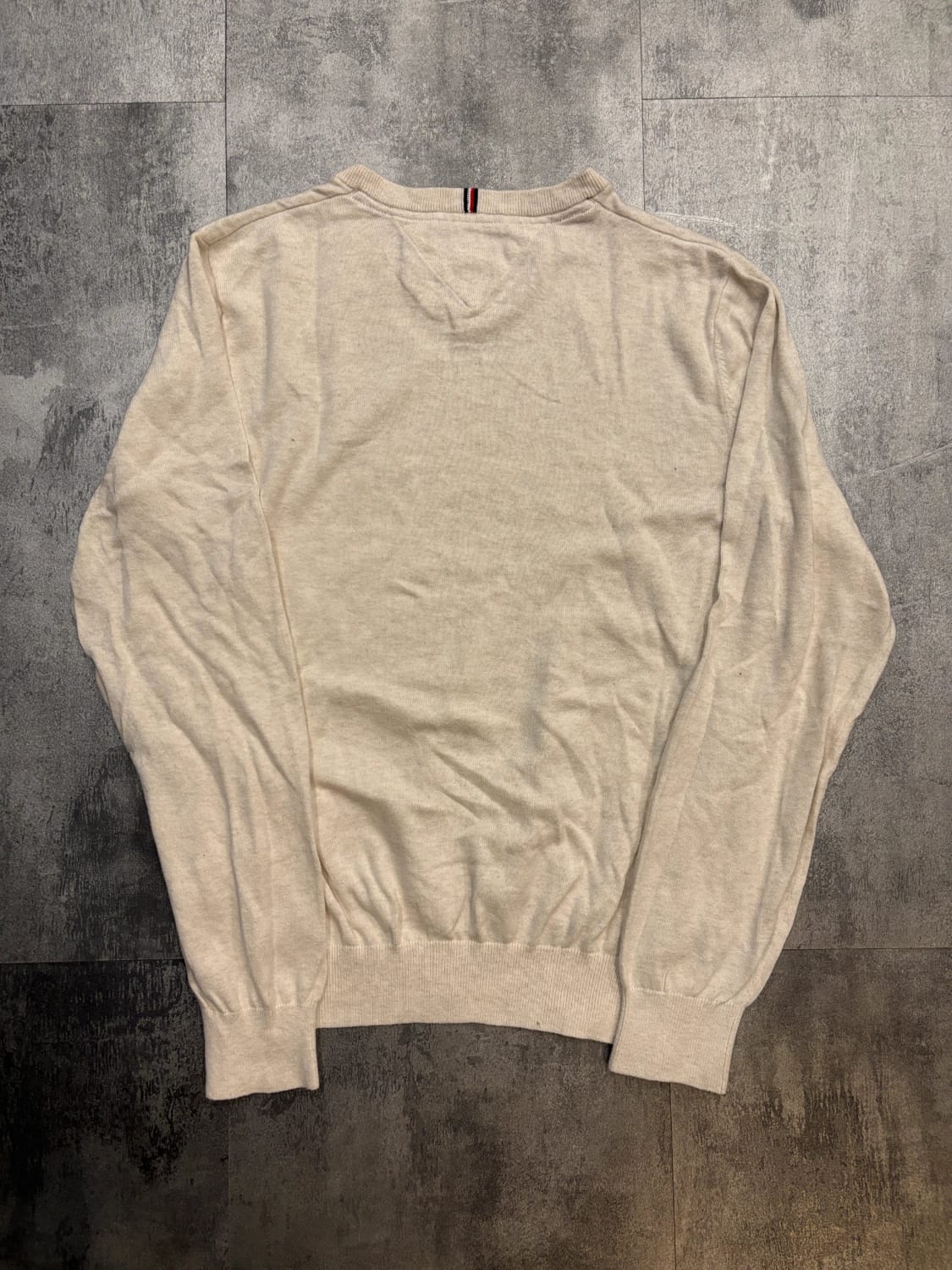 đź›’Pull Tommy Hilfiger Beige Taille Mđź›’