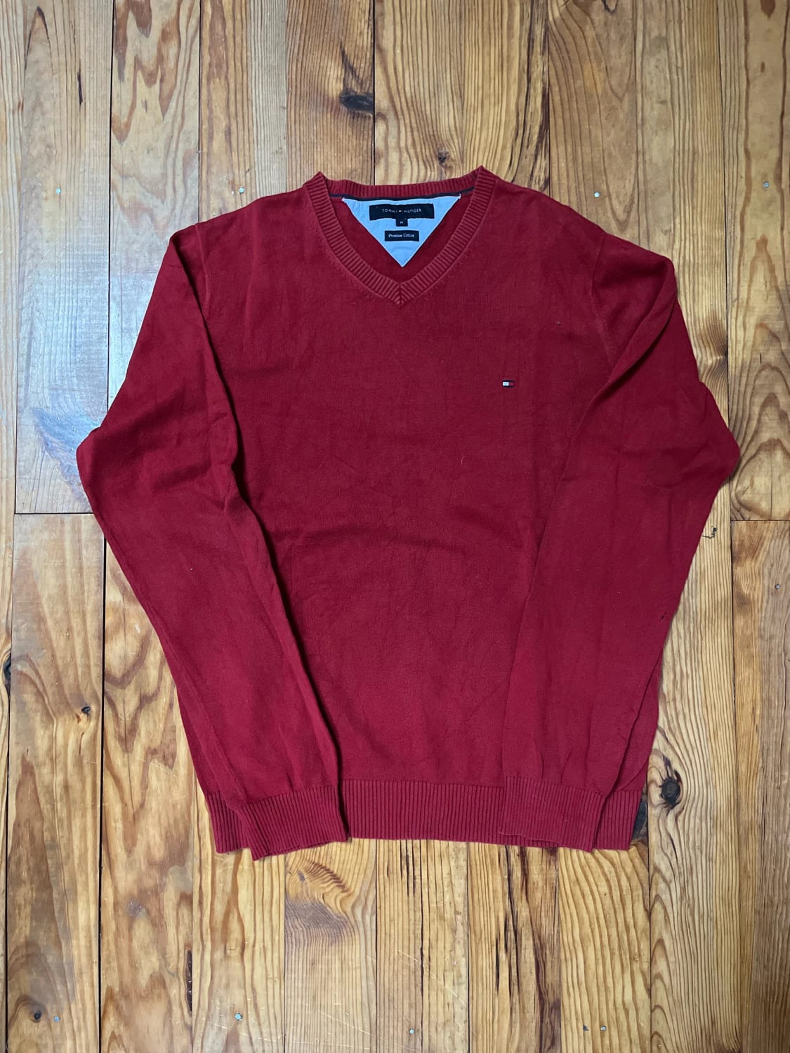 đź›’Pull Tommy Hilfiger Rouge M đź›’