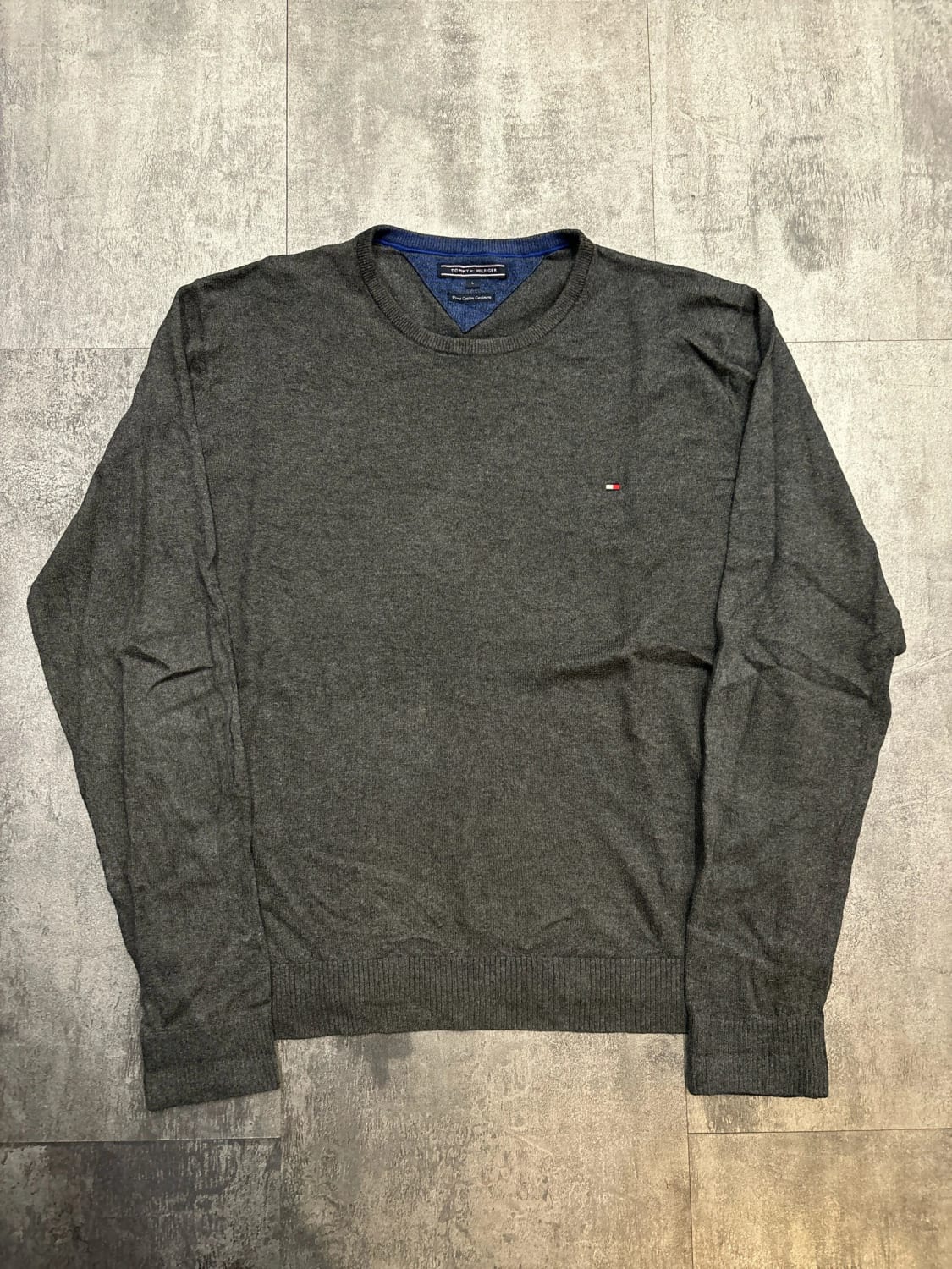 đź›’Pull Tommy Hilfiger L Gris anthraciteđź›’