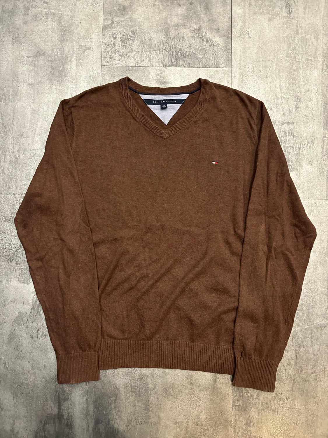 đź›’Pull Tommy Hilfiger L/G Marron đź›’