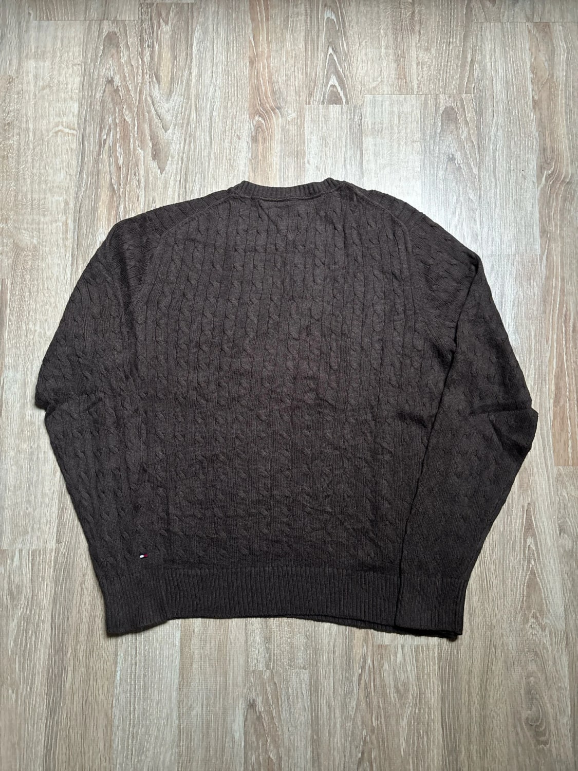 đź›’Pull Tommy Hilfiger Taille L Marron đź›’