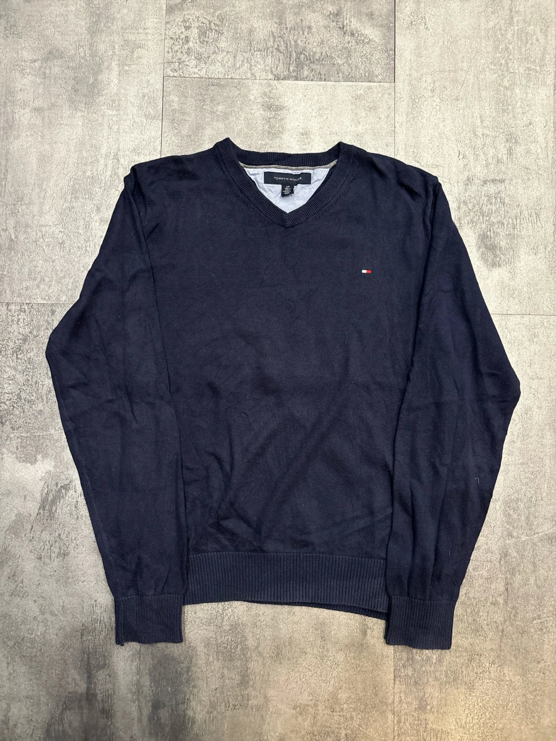 đź›’Pull Tommy Hilfiger Bleu Marine Taille S đź›’