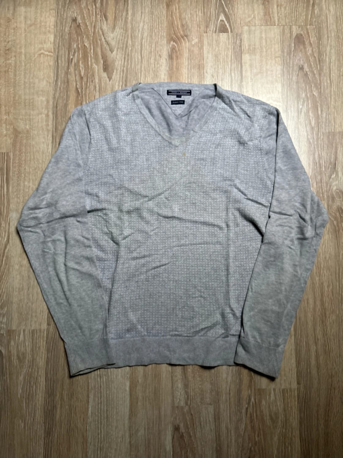 đź›’Pull Tommy Hilfiger Gris Taille Lđź›’