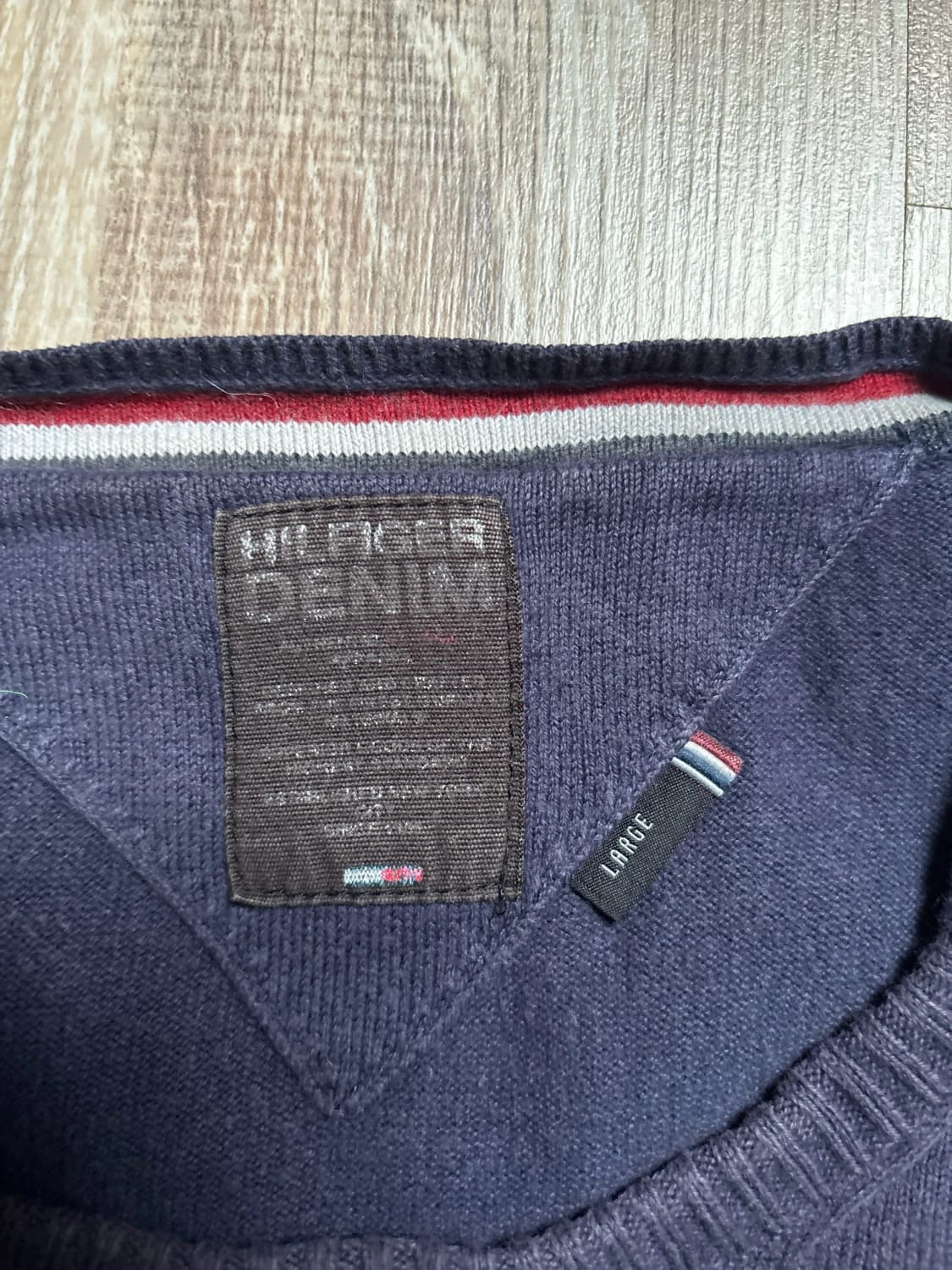 đź›’Pull Hilfiger Denim Bleu Marine L đź›’