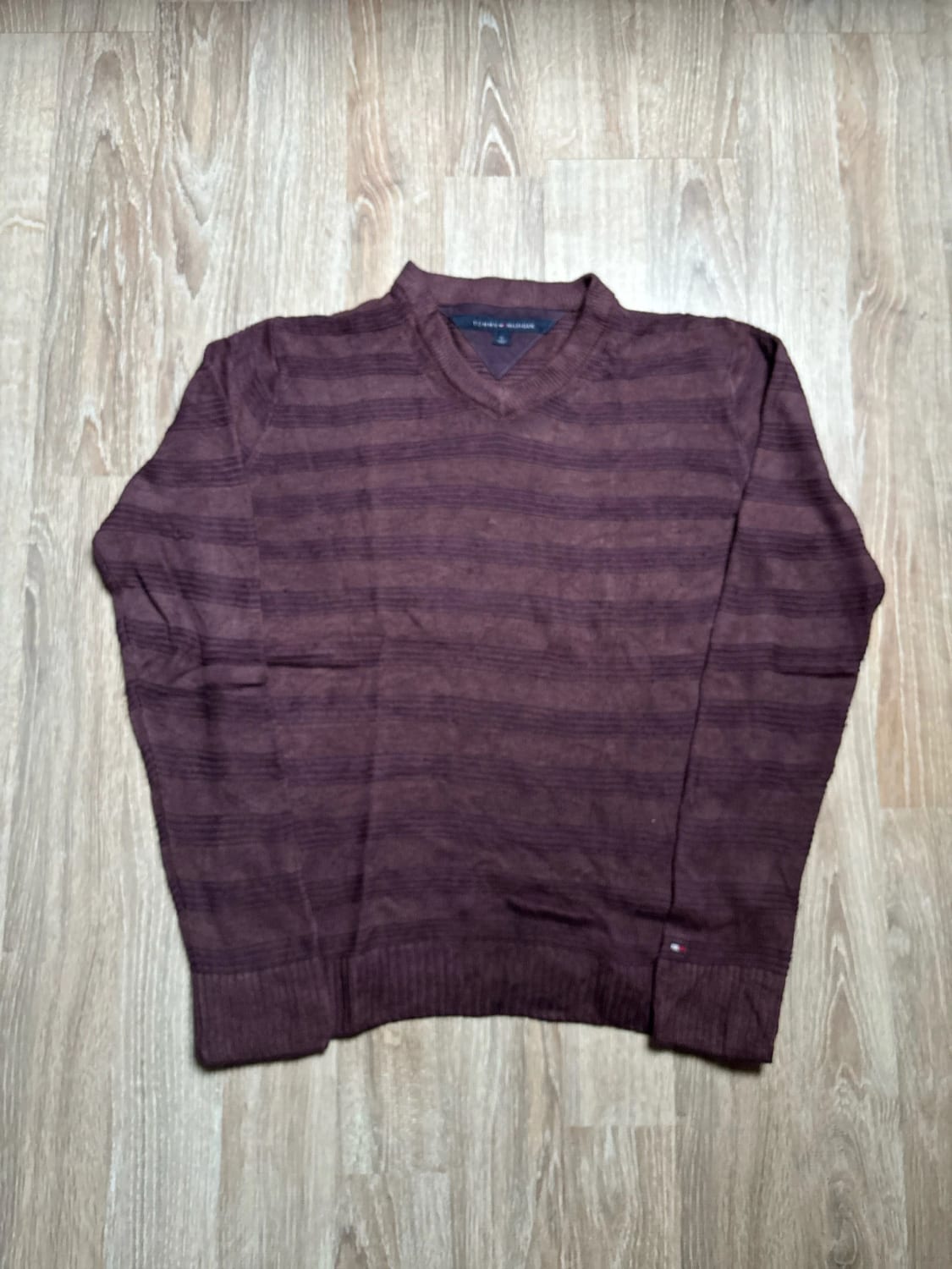đź›’Pull Tommy Hilfiger Marron Taille Mđź›’