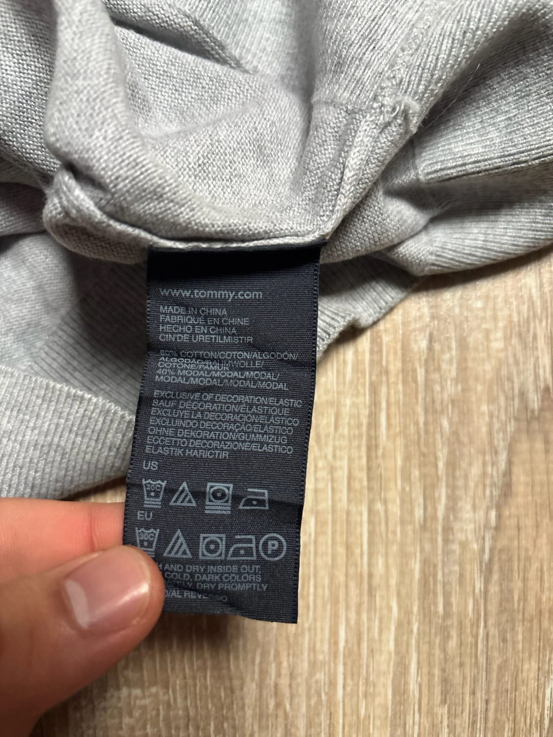 đź›’Pull Tommy Hilfiger Gris S đź›’