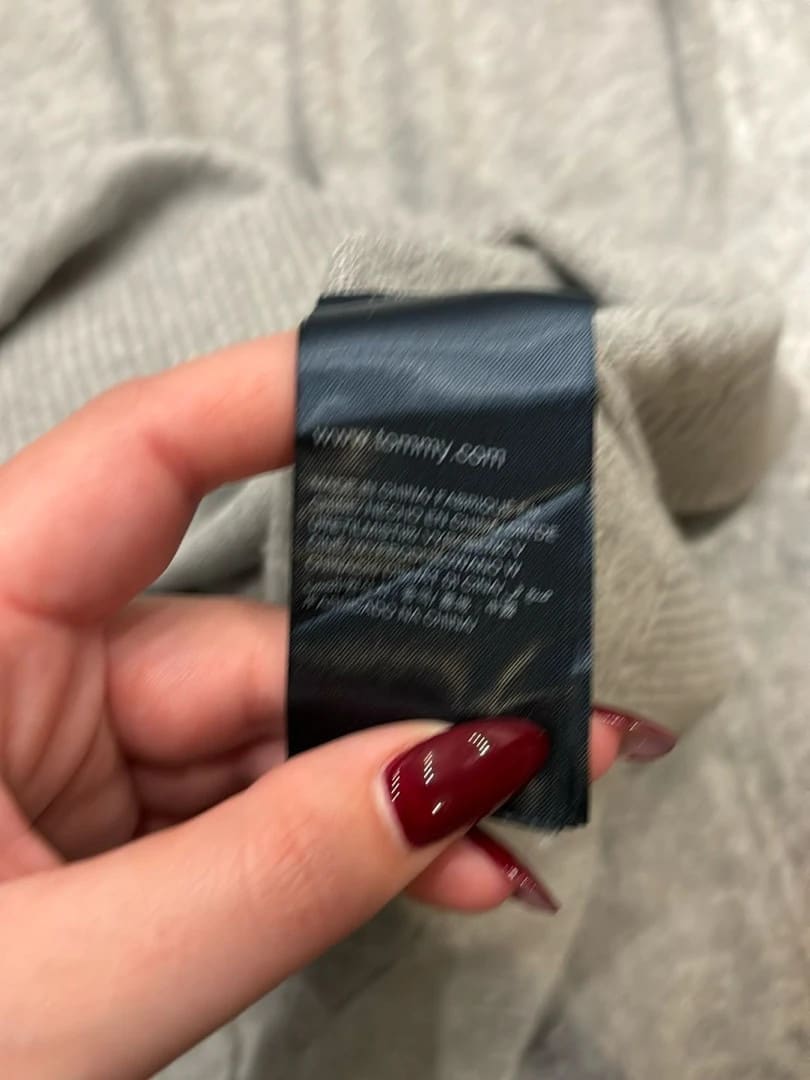 đź›’Pull Tommy Hilfiger Gris Taille Mđź›’