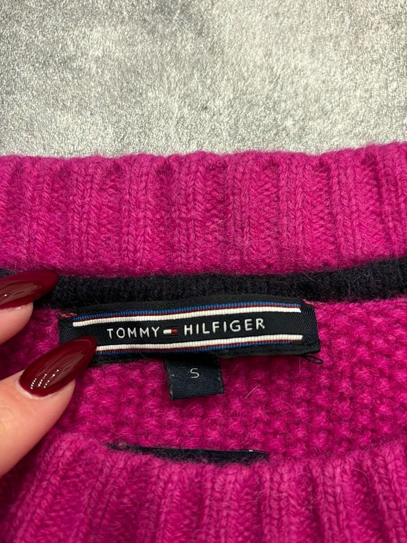 đź›’Pull Tommy Hilfiger Rose Taille Sđź›’