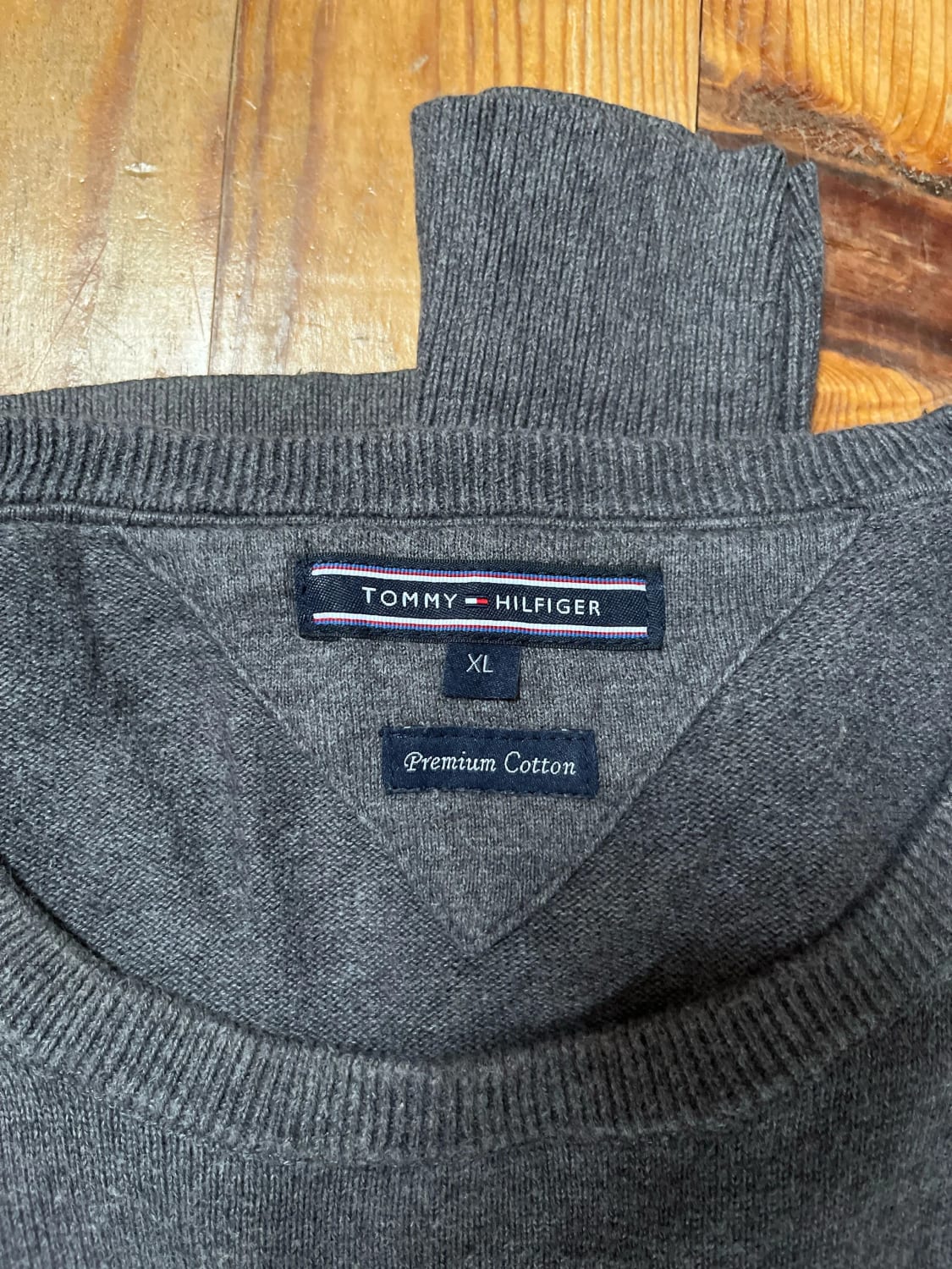 đź›’Pull Tommy Hilfiger XL Gris anthraciteđź›’