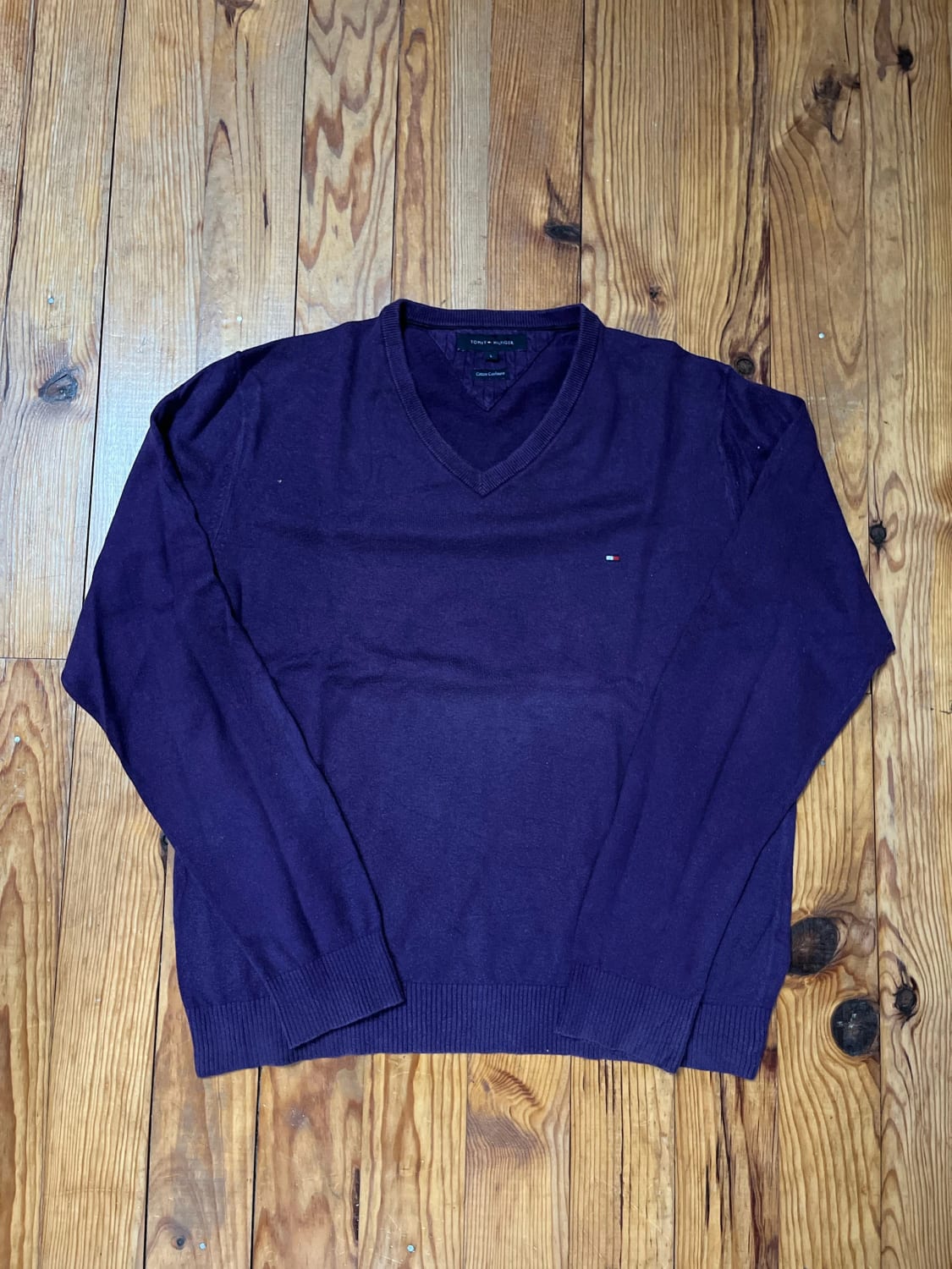 đź›’Pull Tommy Hilfiger L Violet đź›’