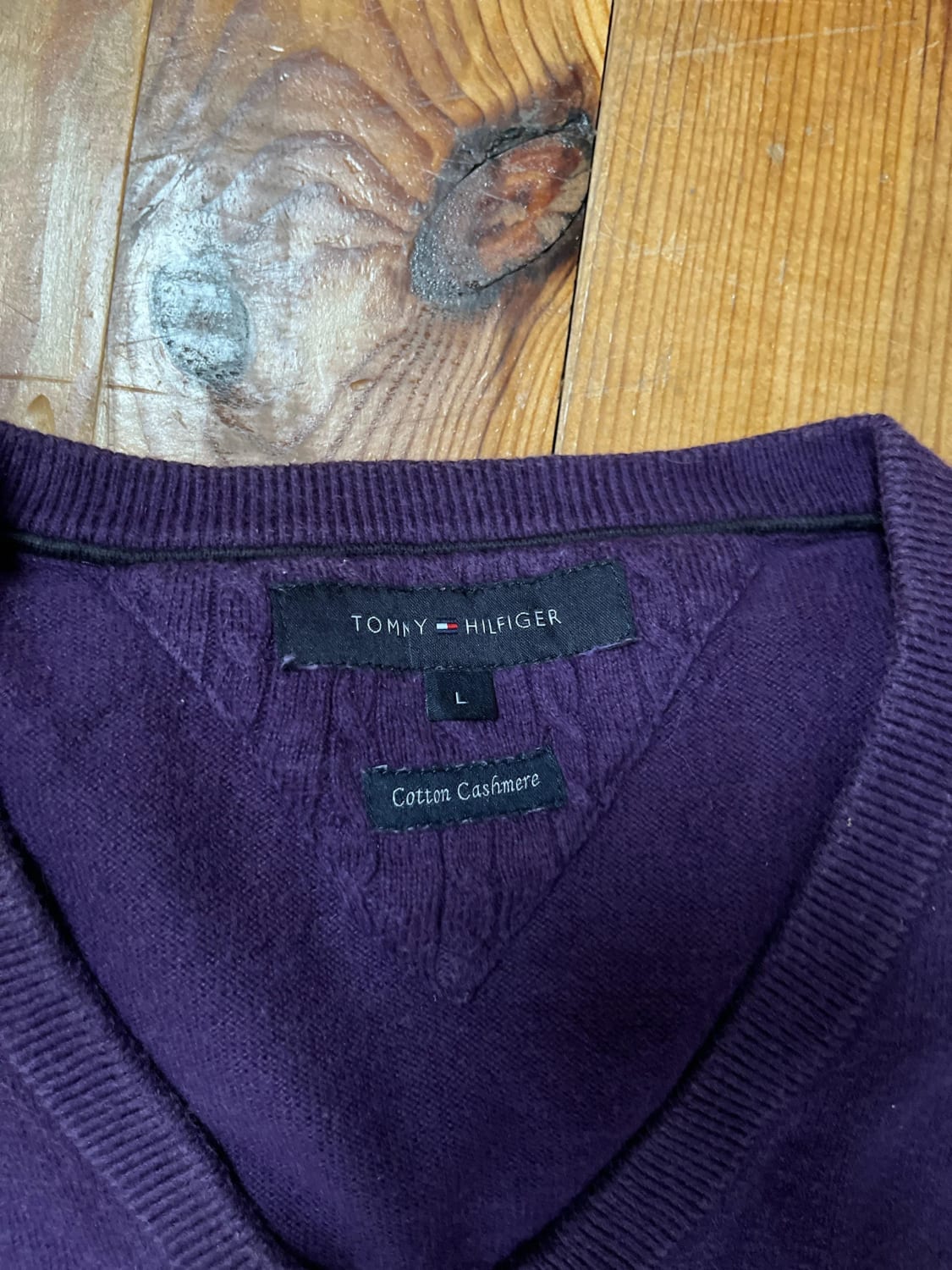 đź›’Pull Tommy Hilfiger L Violet đź›’