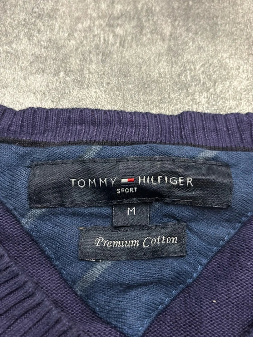 đź›’Pull Tommy Hilfiger Bleu Marine Taille Mđź›’