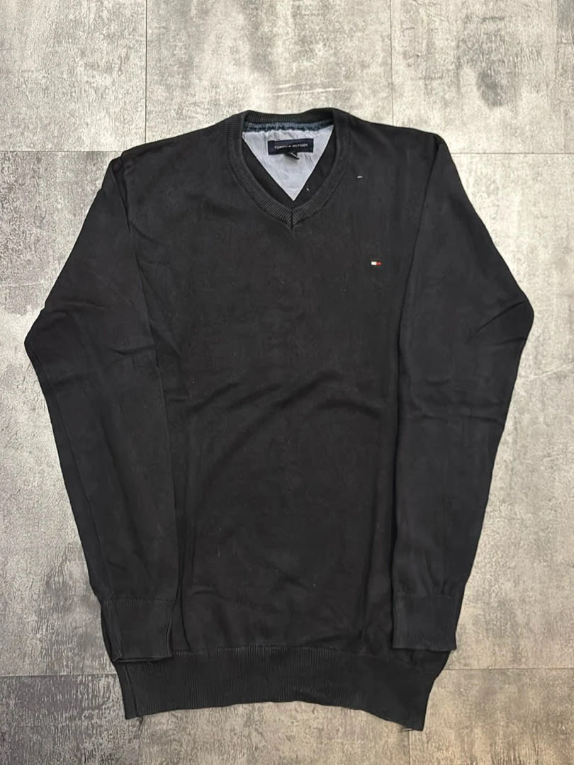 đź›’Pull Tommy Hilfiger Noir Taille Lđź›’