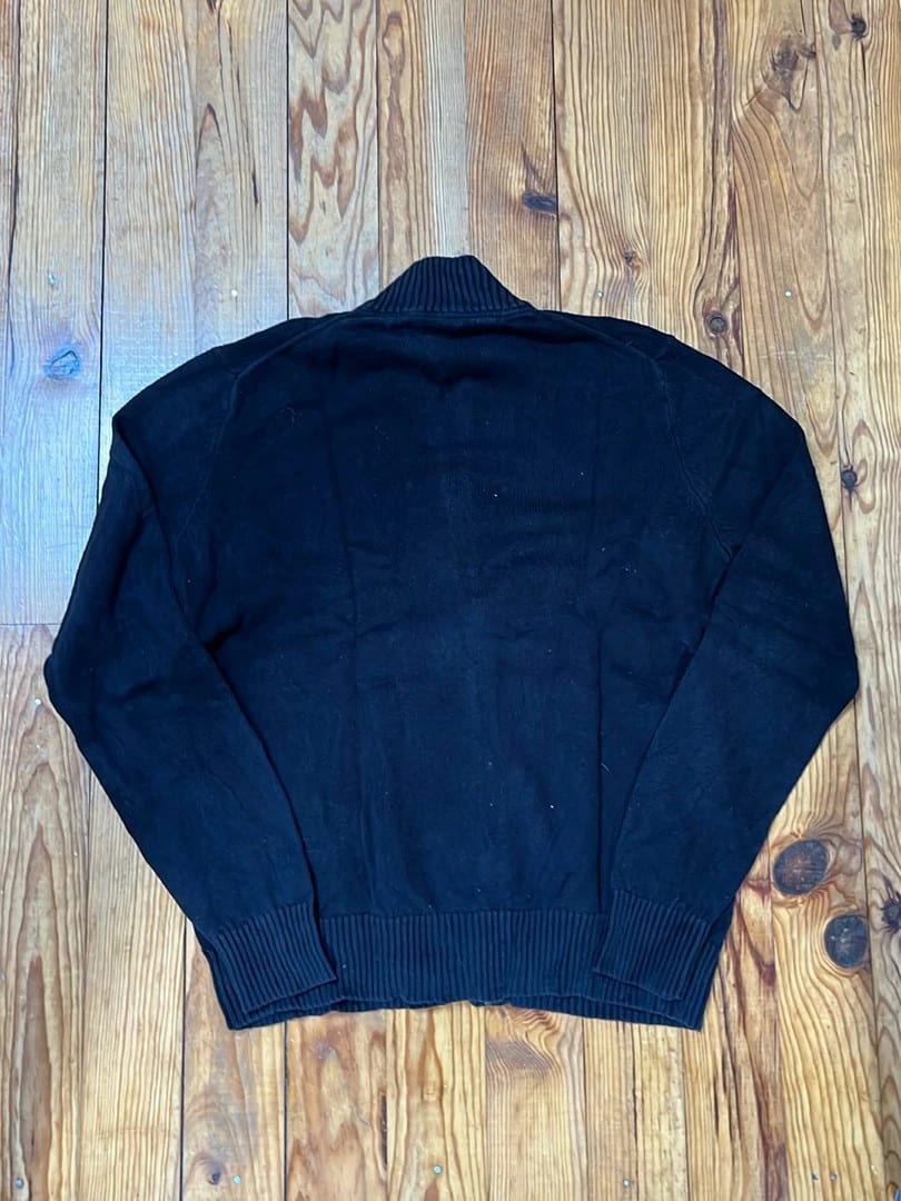 🛒Pull Tommy Hilfiger L Noir Zippé🛒