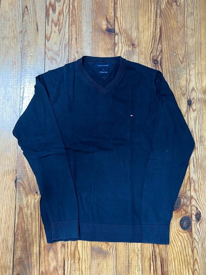 đź›’Pull Tommy Hilfiger Noir Taille M đź›’