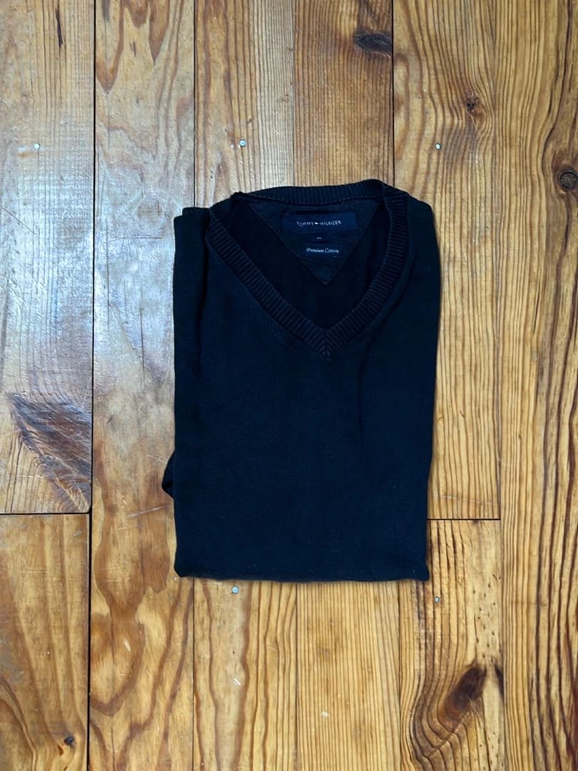 đź›’Pull Tommy Hilfiger Noir Taille M đź›’