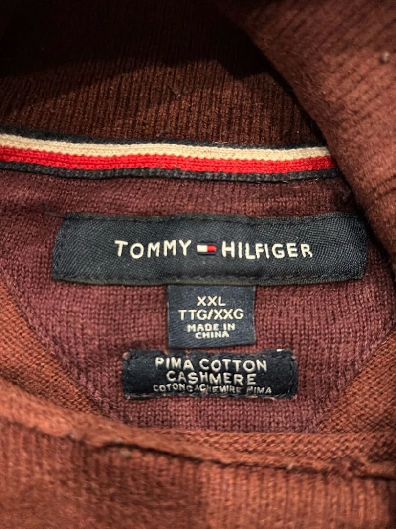 🧶Pull col roulé Tommy Hilfiger XXL🧶