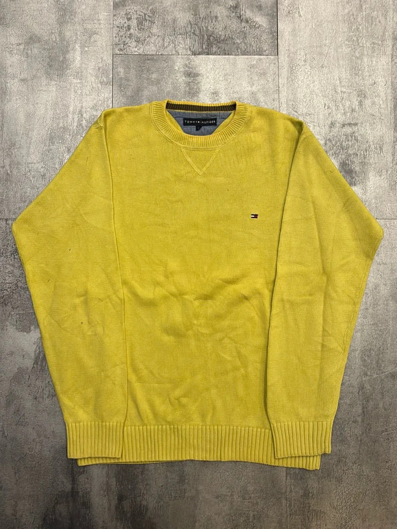 đź›’Pull Tommy Hilfiger Jaune Mđź›’