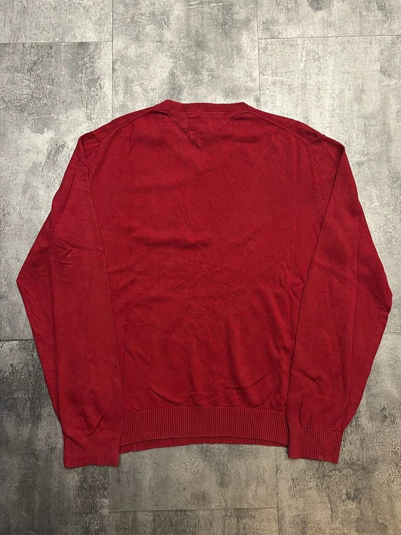 đź›’Pull Tommy Hilfiger Rouge Lđź›’